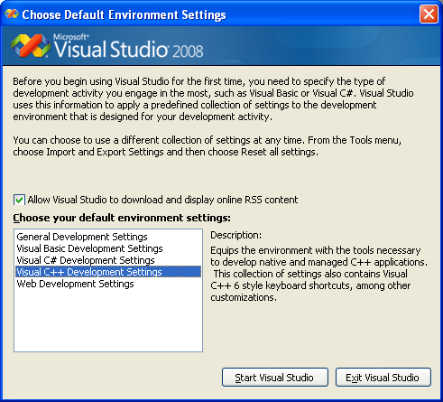 Env Settings