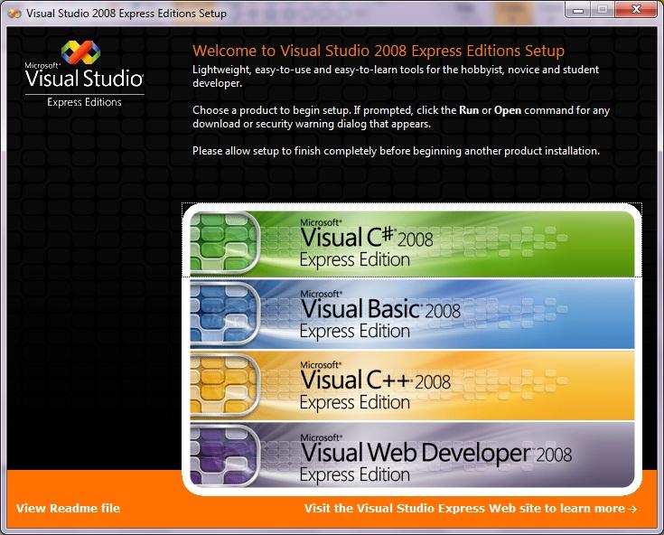 VS Express SetUp